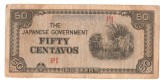 SV * Filipine / Phillipines 50 CENTAVOS 1942 - 1944 (oc. militara japoneza WWII)