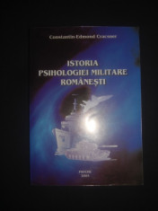 CONSTANTIN-EDMOND CRACSNER - ISTORIA PSIHOLOGIEI MILITARE ROMANESTI foto