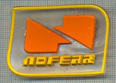 432 -EMBLEMA- NOFEAR - BRAND RENUMIT DE ECHIPAMENT DE IARNA -starea care se vede foto