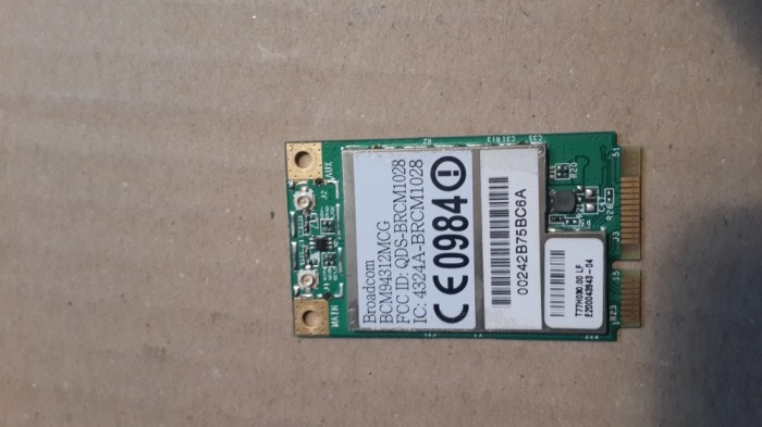 placa retea wifi Acer emachines E520 E720 bcm94312mcg