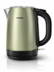 Fierbator Philips HD9322/30, 2200W, 1.7 litri, Olive foto