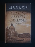 CELLINI, ALFIERI, CASANOVA - MEMORII