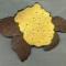 478 -EMBLEMA - BRODERIE - DIN PERIOADA ,,FLOWER POWER&quot;? -starea care se vede