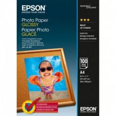 Epson HARTIE FOTO EPSON S042540, DIMENSIUNE A4, 100 COLI, TIP GLOSSY, GREUTATE 200G/M2 foto