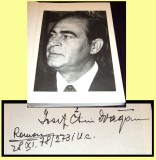 1978 Iosif Constantin Dragan - Autograf si dedicatie pe volumul omagial