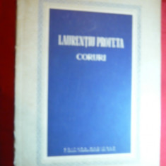Laurentiu Profeta - Coruri - Partituri 1959 -versuri N.Cassian ,V.Tulbure ,E.Fr