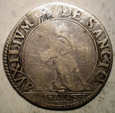 G.079 ITALIA PESARO URBINO FRANCESCO MARIA II 1574 1624 GIULIO ARGINT 3,05g foto