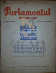 PARLAMENTUL ROMANESC - numar dedicat Conferintei interparlamentare 1931 - N. RUSS ABRUDEANU ( Director ) foto