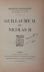 GUILLAUME II ET NICOLAS II - MAURICE PALEOLOGUE foto