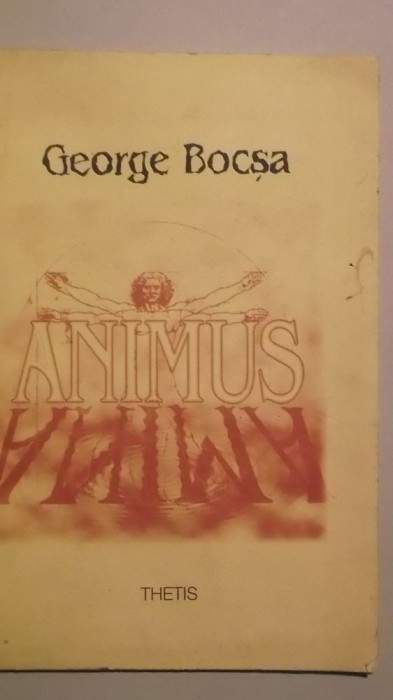 George Bocsa - Animusanima, 1996 (cu dedicatie si autograf)