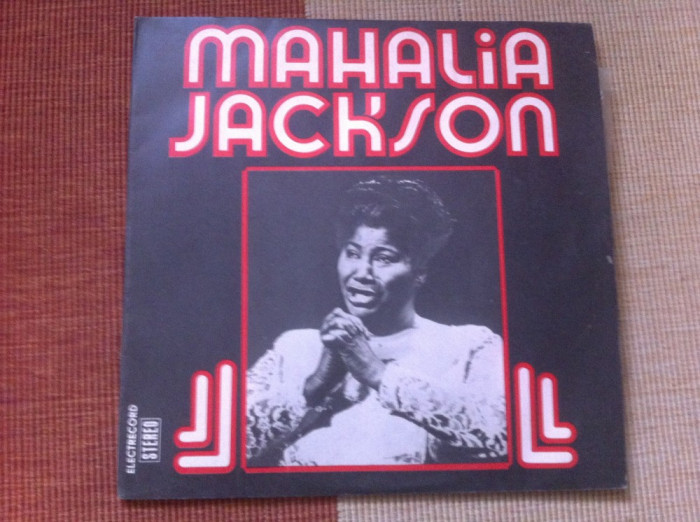 Mahalia Jackson disc vinyl lp muzica jazz blues gospel electrecord EDE 01453 VG+
