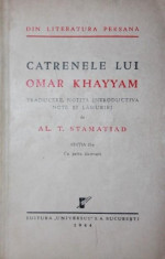 CATRENELE LUI OMAR KHAYYAM - AL . T . STAMATIAD foto