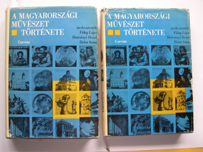 Istoria artei din Ungaria vol.I. + vol.II. 1066 pagini, peste 850 imagini foto