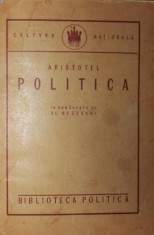 POLITICA - ARISTOTEL foto