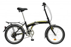 Bicicleta pliabila DHS Folder 2095 - model 2015 20&amp;#039;&amp;#039;-Gri foto