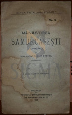 IEROMONAHUL DAMIAN STANOIU - MANASTIREA SAMURCARESTI, 1926 foto