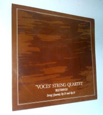 Disc vinil / vinyl -BEETHOVEN - string quartes op. 133, op. 135 Electrecord
