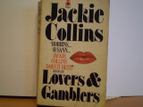 JACKIE COLLINS - LOVERS AND GAMBLERS - BESTSELLER - PAN BOOKS - 600 PAG
