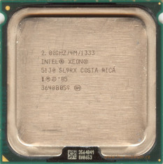 Procesor Intel Xeon Dual Core 5130, 2000Mhz, 64-bit, Socket LGA771, 1333Mhz FSB foto