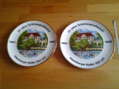 Schutzengesellschaft farfurie decorativa +1 foto