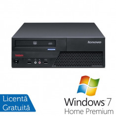 IBM ThinkCentre M58p SFF, Intel Pentium Dual Core E2160, 1.8Ghz, 4Gb DDR3, 160Gb HDD, DVD-RW + Windows 7 Home Premium foto