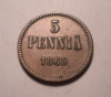 Finlanda Rusia 5 Pennia 1865, Europa