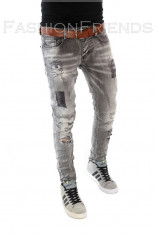 Blug tip ZARA MAN - blugi barbati - slimfit blugi conici - cod 6014 foto