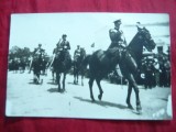 Ilustrata-Fotografie- Defilare- Cavaleria Romana , anii &#039;40, Necirculata, Printata