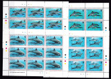 Niue 1993 fauna marina delfini MI 822-25 kleib. MNH w22 Michel = 144, Nestampilat