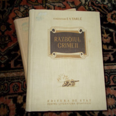 Razboiul Crimeii - E. V. Tarle - 2 vol.