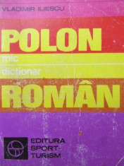 Mic dictionar Polon Roman -Vladimir Iliescu foto