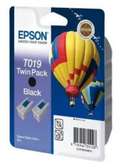 Epson Pachet 2 tonere inkjet negre Epson T019 pentru Stylus Colour 880 foto