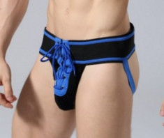 Jockstrap / Suspensor heavy duty - tip fotbalist sau sportiv foto