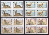 Uzbekistan 1995 fauna capre MI 61-64 bloc de 4 MNH w22, Nestampilat