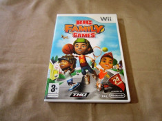 Big Family Games, pentru Wii, original, PAL, alte sute de jocuri foto