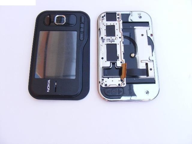 Carcasa Nokia 6760s (Banda+Fata+LCD) Negru Original | Okazii.ro