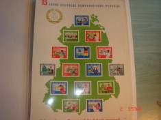 PPP CLASOR TIMBRE D.D.R AN 1961-1990 95% COMPLECT MNH foto