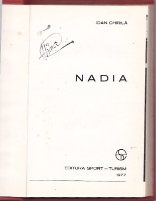 IOAN CHIRILA - NADIA ( RELEGATA ) foto