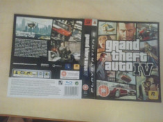 Coperta - Grand Theft Auto - GTA IV - PS3 ( GameLand ) foto