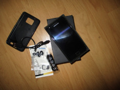 Samsung Galaxy S2 16Gb Noble Black GT-I9100 Liber retea +accesorii foto