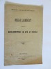 RAR! REGULAMENT PENTRU ABONAMENTELE LA APA SI CANALE BUCURESTI 1908