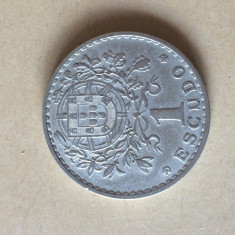 Portugalia 1 escudo 1961 foto