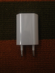 Priza incarcator adaptor USB alimentare Alb foto