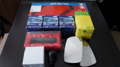 Lot accesorii auto (filtru aer, filtru benzina, nuca schimbator, frana, oglinzi) foto