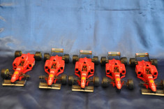 Lot 5 machete FERRARI F310 (1996) 1/20 Shell Maisto. Formula 1 F1, CU LIPSURI foto