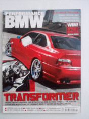 Revista auto Performance BMW October 2007 editata in U.K. foto