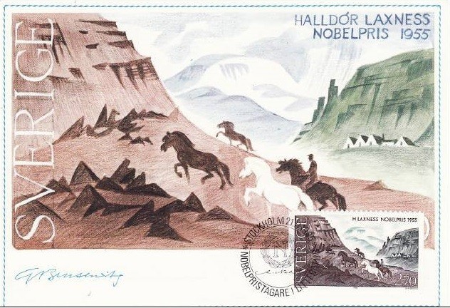 3637 - Suedia 1985 - carte maxima