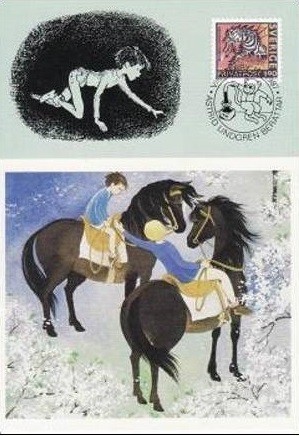 3662 - Suedia 1987 - carte maxima