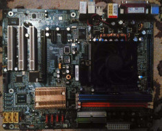 Placa de baza Gigabyte K8NF-9 Socket 939/ AMD Athlon64 3000+/ 1GB RAM foto