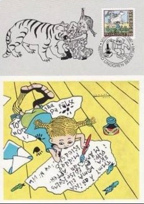 3660 - Suedia 1987 - carte maxima foto